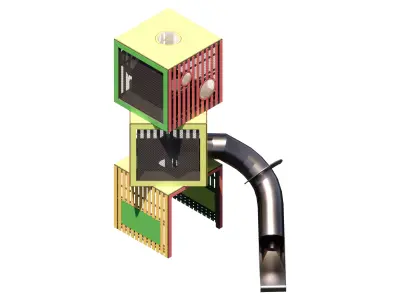 Kompan COR10450 Slide 3D model