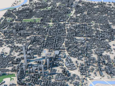 Taipei City Taiwan 3D model