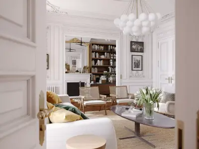 In the heart of New Athens in Paris 3D model