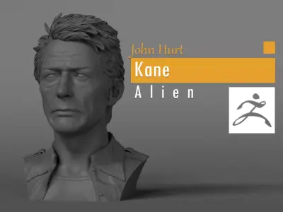 John Hurt - Kane - Alien 3D print model