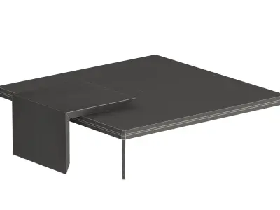 NEW YORK Shake coffee table Low-poly 3D model