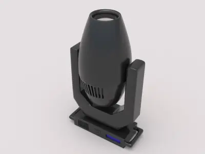 Moving Head Spot Wash 03 3D model