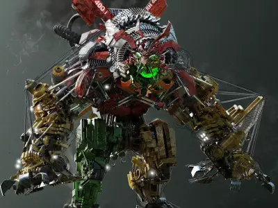 Transformers - devastator 3D model