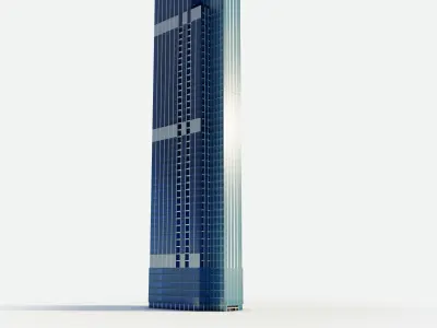 Azizi tower - Dubai 3D model