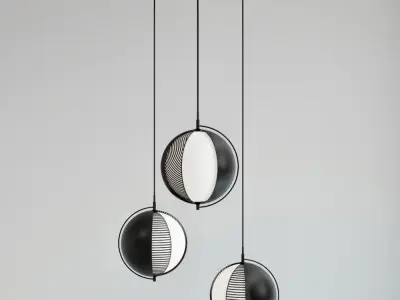 Pendant lamp Mondo Pendant by oblure 3 3D model