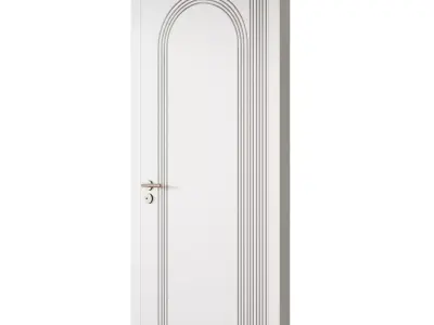 Color Interior Door 27 3D model