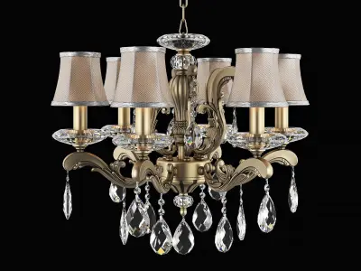 699068 Battitura Osgona Chandelier 3D model