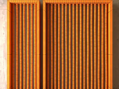 Bamboo decor n21 3D model