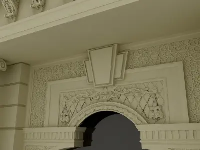 Classic Building 3D model