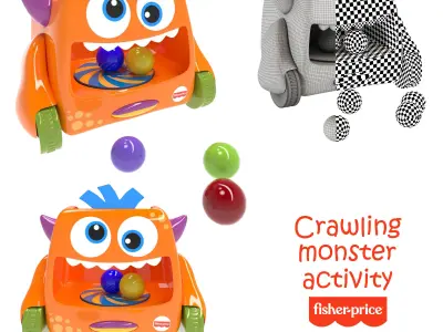 kids toys pack - fisher price 3D model