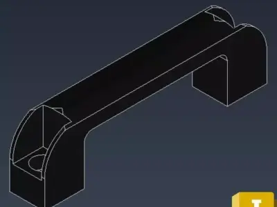 handle Free 3D model purchase