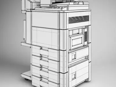 Photocopier Machine 14 3D model