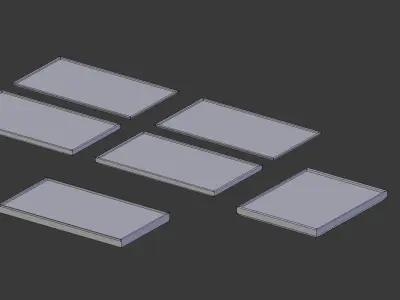 Urban Residental Apartments Pack  3D model