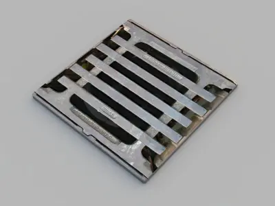 Sewer Grate 10 3D model
