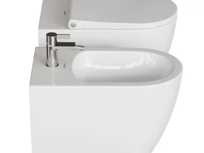 Duravit Bento Starck Box WC 3D model