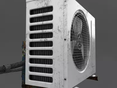AirConditioning air conditioner - air conditioner 3D model