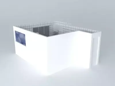 Kitchen interior Free 3D model