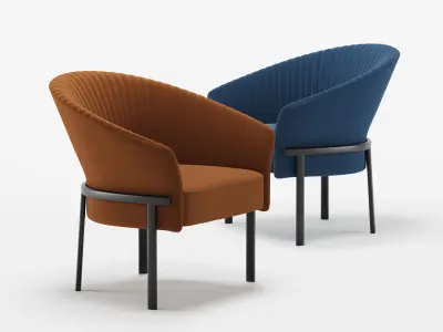 Valmy Armchair 3D model