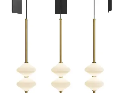 Gem 2 LED Wall Sconce Low-poly 3D model