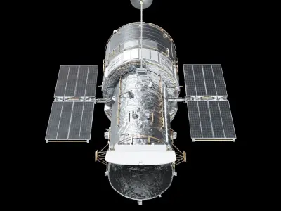 Hubble Space Telescope 3D model