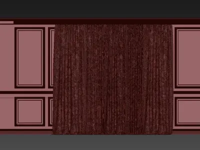 Curtain Set 295 3D model