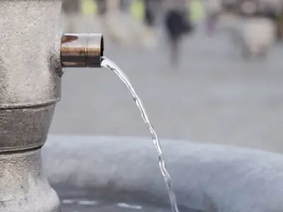 3 Animated Water Fountain Set 3D model