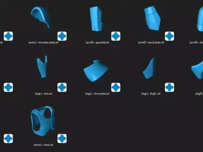 Imperial Officer Tactical One12 Scale Custom Kit STL 3D print model