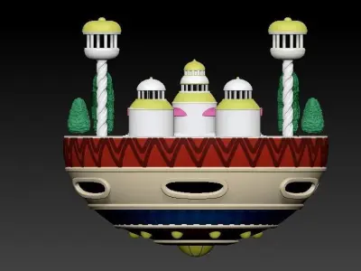 Palacio kamisama 3D print model