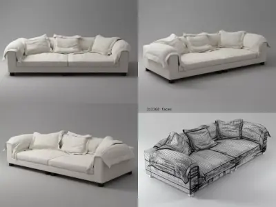 Nebula Sofa 3D model