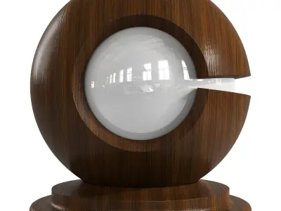 PBR WOOD - COLLECTION 1 wooden sphere Texture