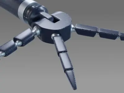 Cartoon Sci-fi Robot 3D model
