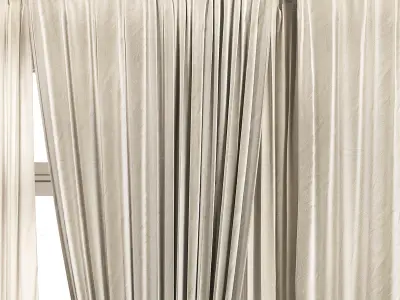 Curtain Set 488C 3D model