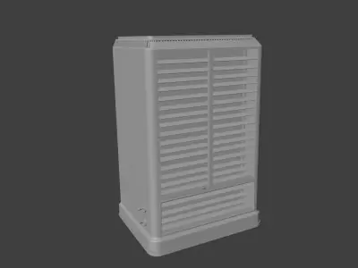 electric heating Titanic 3D model