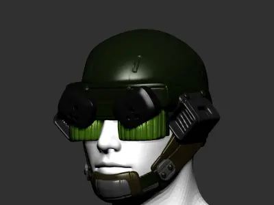 helmet high poly sculpt 3d printable 3D model 3D model