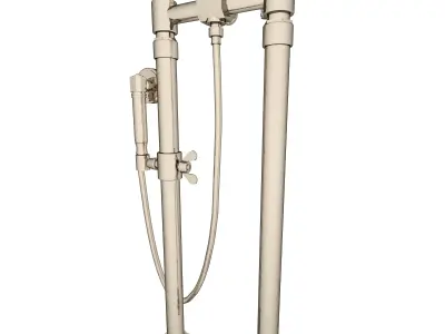 Waterworks RW Atlas Bath Faucet 3D model