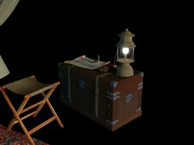 Base camp 3D model