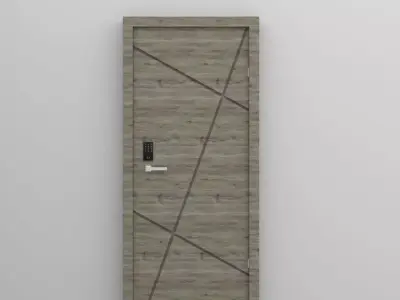 Hi-tech doors for you 3D model