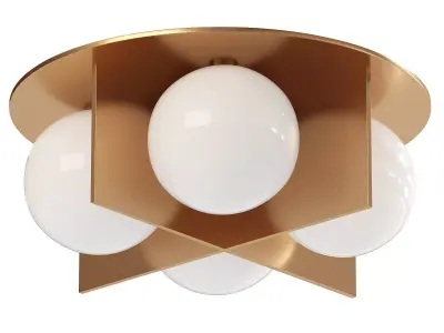 Orbel Ceiling Light Fixture 3D model