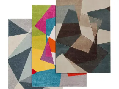 Rug Set 834 3D model
