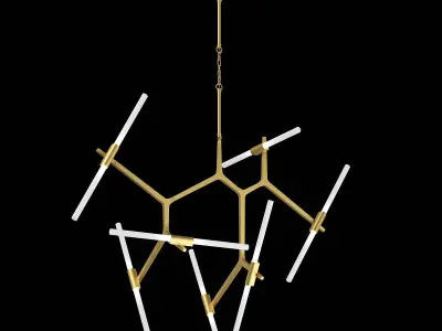 74214x Struttura Lightstar Chandelier 3D model