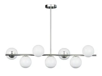 KCO Modern chandelier Low-poly 3D model