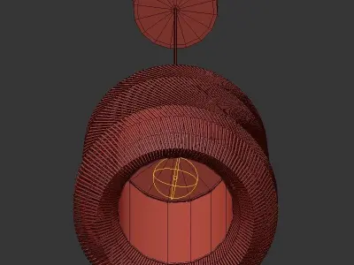 Penny Pendant 3D model