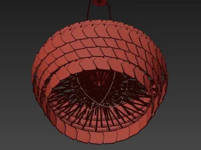 Cranton Oval Pendant 3D model