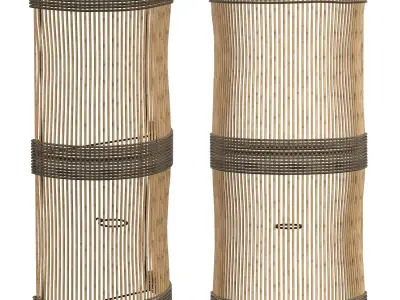 The Jalal Wall Applique - Natural - M 3D model