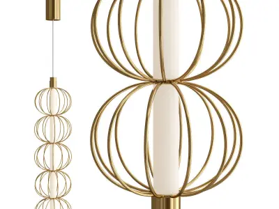 Collection pendant light 4 3D Model Pack