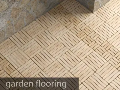 Garden flooring Texture