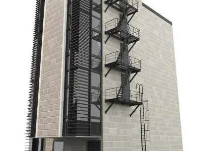 Modern Build 3D model