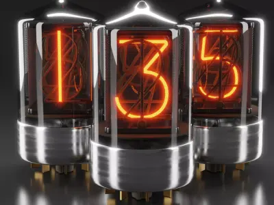 vacuum tube v2 3D model