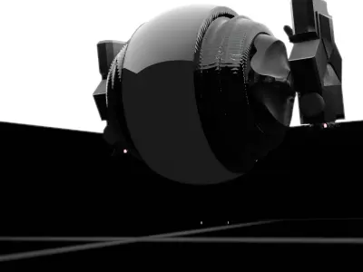 Drone futuristic robot 3D model
