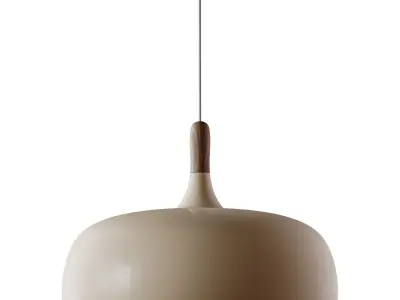 Acorn pendant lamp 3D model